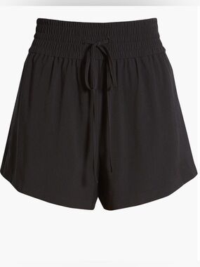 Open Edit Black Drawstring Shorts, Women’s Large, Great Condition